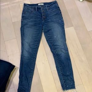 Madewell skinny jeans